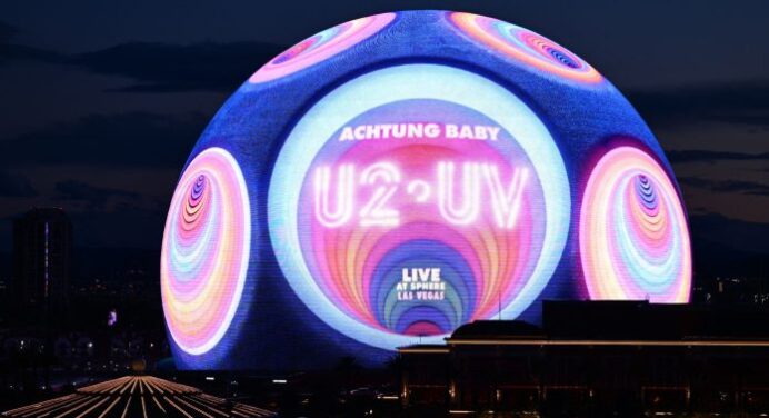 U2 comparte video de ‘Beautiful Day’ en el Sphere