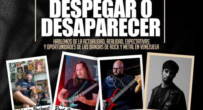 Primer conversatorio de Documetal ‘Despegar o desaparecer’ abordará perspectivas del rock venezolano