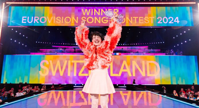 Suiza se lleva el micrófono de cristal en Eurovision 2024