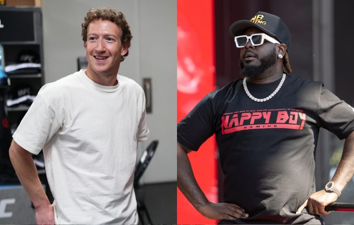 Mark Zuckerberg y T-Pain